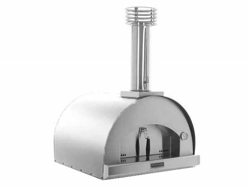 Fontana Margherita INOX - Wood-fired Oven 