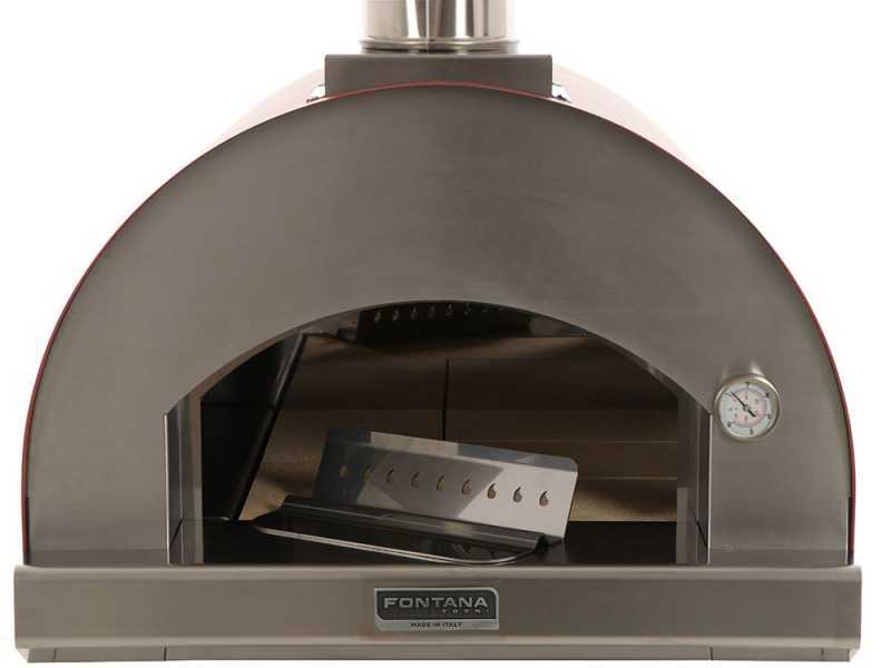 Fontana Margherita Rosso - Wood-Fired Oven 