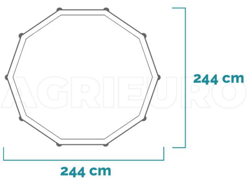 Intex Metal Frame 28205NP - Round Pool
