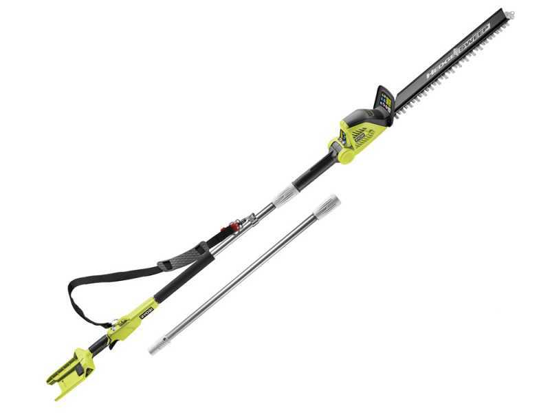 RYOBI RY36PHT50A-0 36V cordless extension pole hedge trimmer - 50cm blade - WITHOUT BATTERIES AND CHARGERS