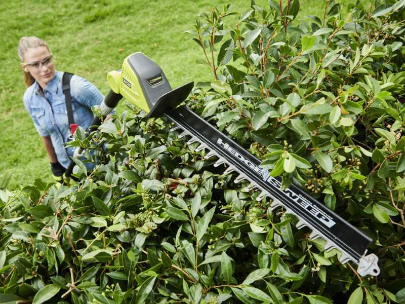 RYOBI RY36PHT50A-0 36V cordless extension pole hedge trimmer - 50cm blade - WITHOUT BATTERIES AND CHARGERS