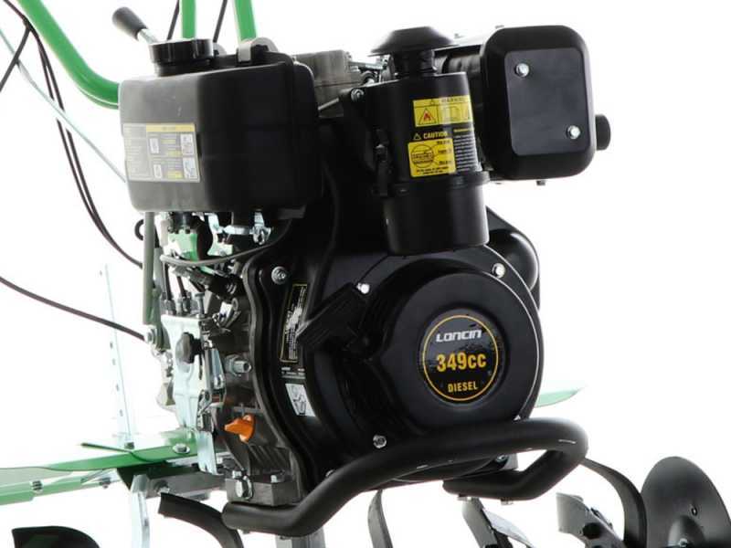 Lampacrescia MGM DL914 - 7 HP Petrol Garden Tiller - Loncin Engine