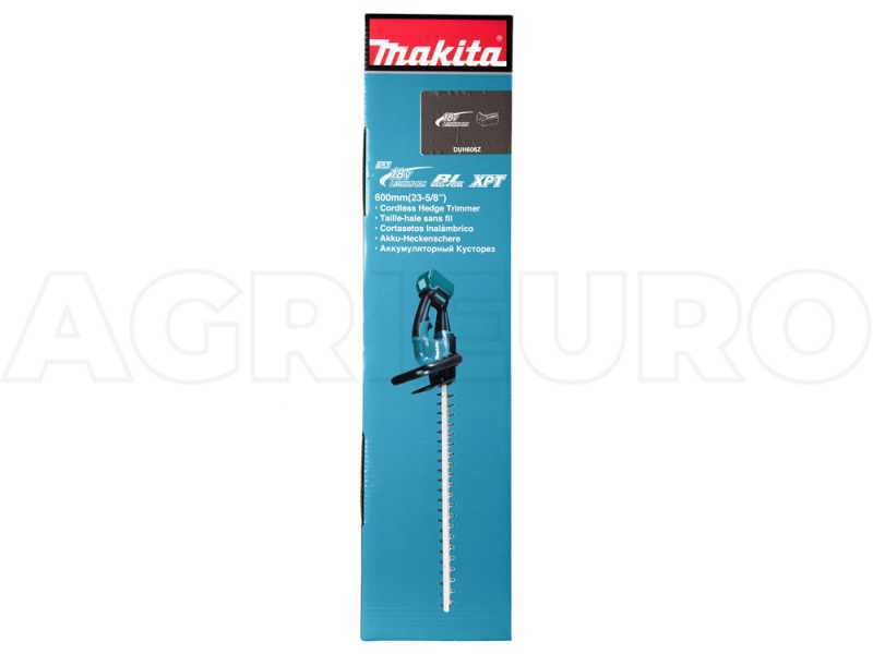 MAKITA DUH606Z Hedge Trimmer 18 V - 60 cm blade - without battery and charger