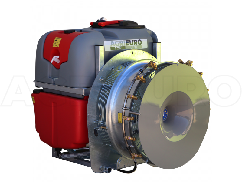 Spraying blower clearance