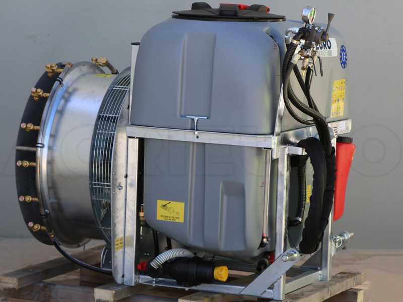 Gray Reverse 300/70 - Tractor-Mounted Mist Blower for Spraying - Capacity 300 L - Pump AR713