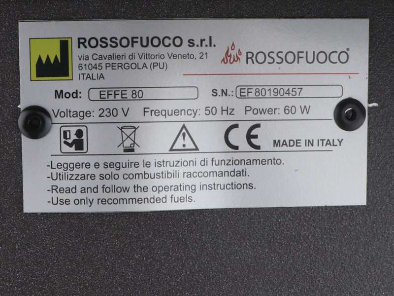 Rossofuoco Effe 80 - Outdoor Wood-fired Oven 