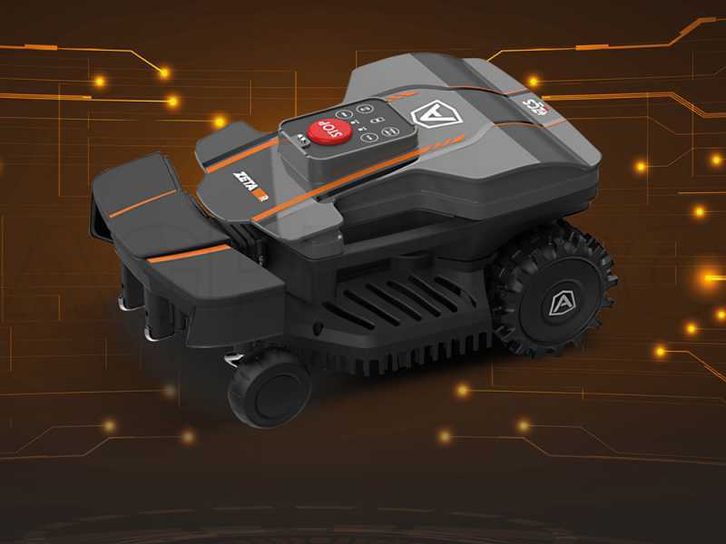 AMBROGIO ZETA R Robot Lawn Mower - Without Perimeter Wire - No Installation Required