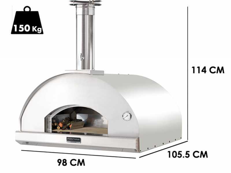 Fontana Marinara INOX - Wood-fired Oven 