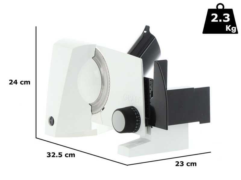 GRAEF SKS100 White - Meat Slicer with 170 mm blade