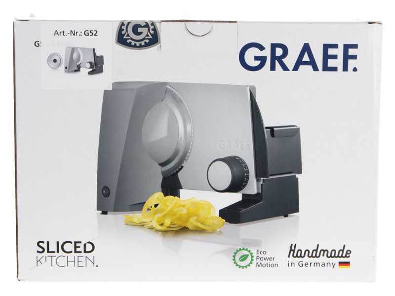 GRAEF G52EU Grey - Meat Slicer with 170 mm blade