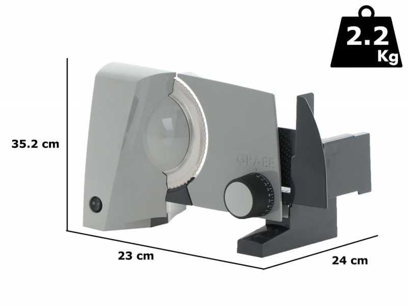 GRAEF G52EU Grey - Meat Slicer with 170 mm blade