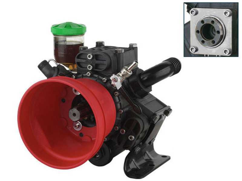 Gray Reverse 400/70 - Tractor-Mounted Mist Blower for Spraying - Capacity 400 L - Pump AR713