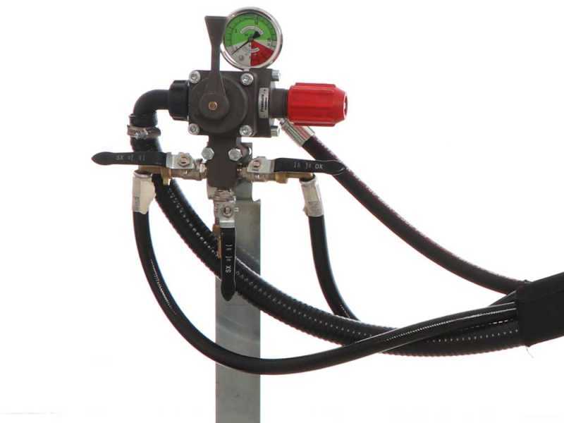 Gray Reverse 400/70 - Tractor-Mounted Mist Blower for Spraying - Capacity 400 L - Pump AR713