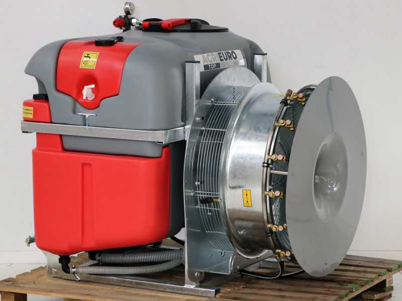 Gray Reverse 400/70 - Tractor-Mounted Mist Blower for Spraying - Capacity 400 L - Pump AR713