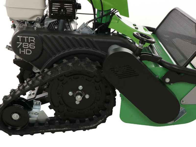 Lampacrescia MGM TTR786HD - Hammer Rough Cut Mower - Tracked tracks - Honda GX270 Engine