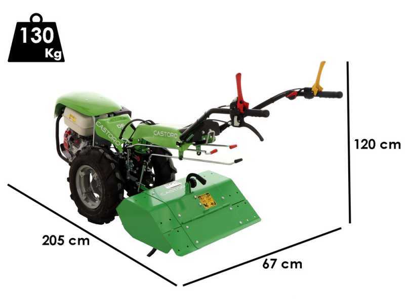 Lampacrescia MGM Castoro DF - Petrol Two-wheel Tractor - Honda Gx270 - 9HP