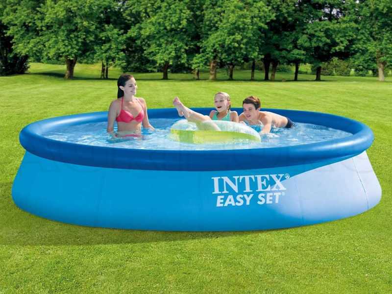 Inflatable shop pool filter