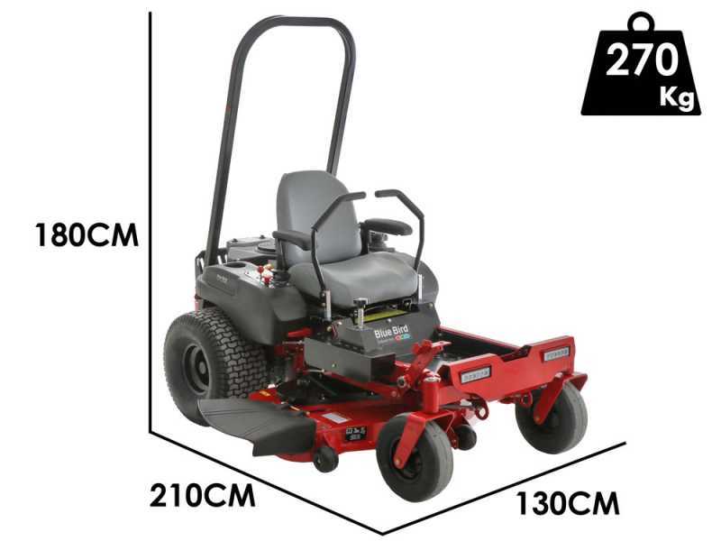 Blue Bird ZTR 50L PRO - Zero-turn Riding-On Mower - Side Discharge and Mulching 