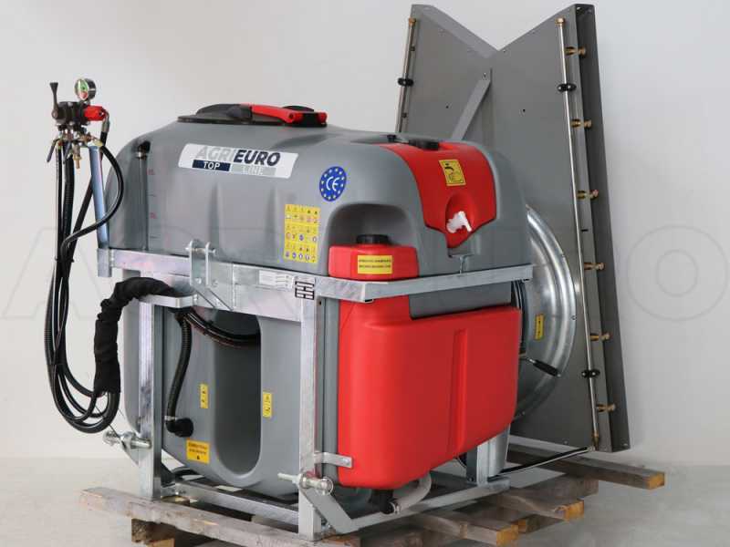 Gray Tower Reverse 400/70 -Tractor-Mounted Mist Blower for Spraying - Capacity 400 L - Pump AR713