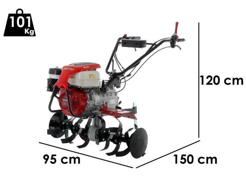 Barbieri B/115 - 9 HP Petrol Garden Tiller - Honda GX270 Engine