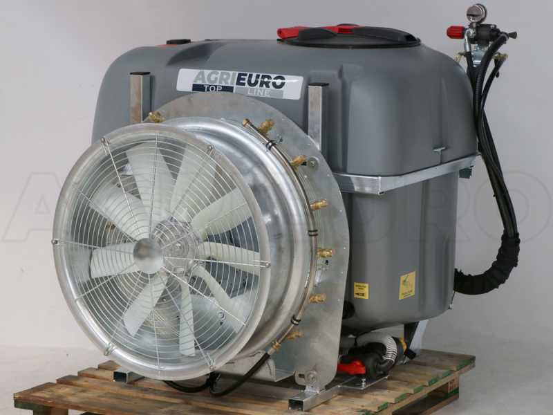 Gray 600/70 - Tractor-Mounted Mist Blower for Spraying - Capacity 600 L - AR713 Pump