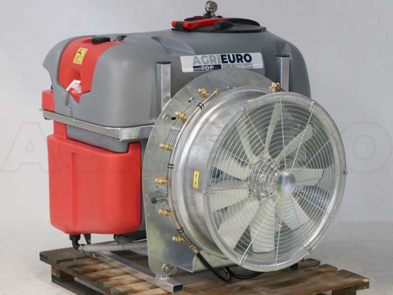 Gray 600/70 - Tractor-Mounted Mist Blower for Spraying - Capacity 600 L - AR713 Pump