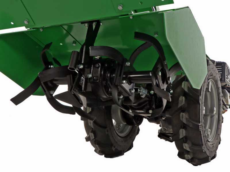 Lampacrescia MGM Castoro DF - Diesel Two-wheel Tractor - Loncin D350F - 7.5HP