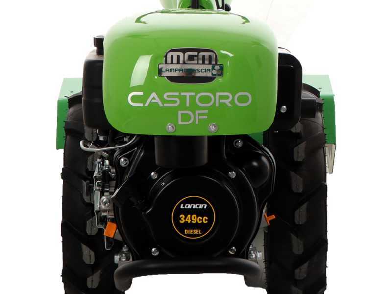 Lampacrescia MGM Castoro DF - Diesel Two-wheel Tractor - Loncin D350F - 7.5HP