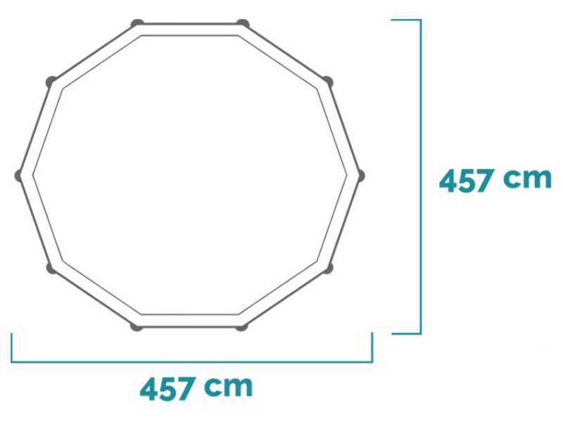 Intex Metal Frame 28242NP - Round Pool