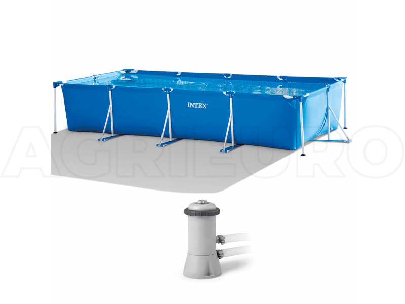 Intex Rectangular Frame 28274NP Pool Filter Pump