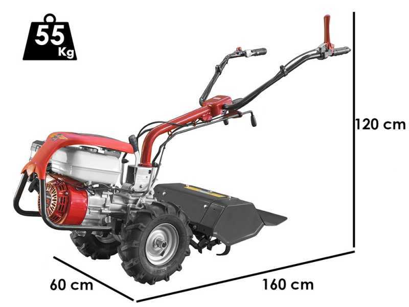 Barbieri RED - Petrol Two-wheel Tractor - Honda GX160 - 4.8HP