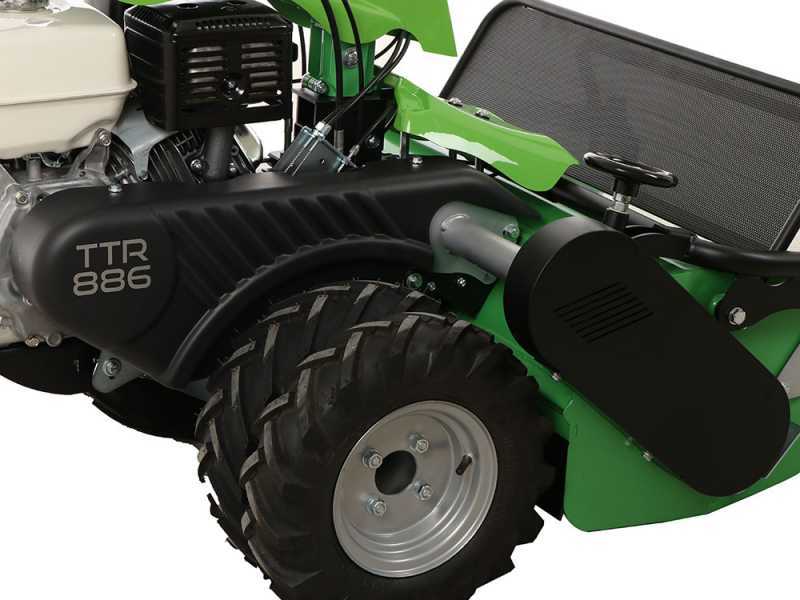 Lampacrescia MGM TTR886 - Hammer Mower - twin wheels - Honda GX390 High Slopes