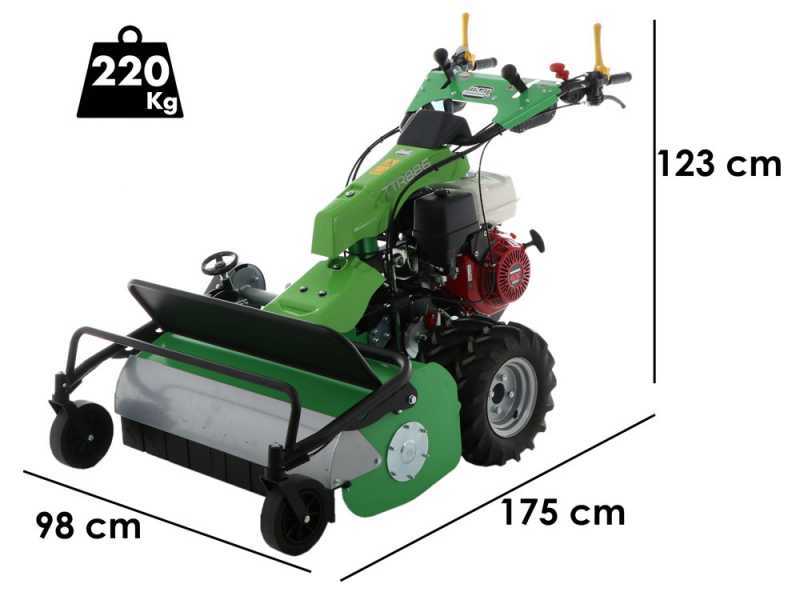 Lampacrescia MGM TTR886 - Hammer Mower - twin wheels - Honda GX390 High Slopes