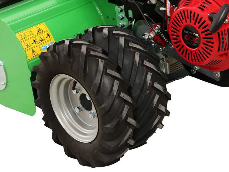 Lampacrescia MGM TTR886 - Hammer Mower - twin wheels - Honda GX390 High Slopes