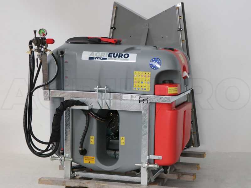 Gray Tower Reverse 600/70 - Tractor-Mounted Mist Blower for Spraying - Capacity 600 L - Pump AR713