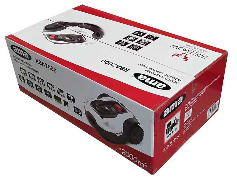 AMA Freemow RBA 2000 L Series - Robotic Lawnmower