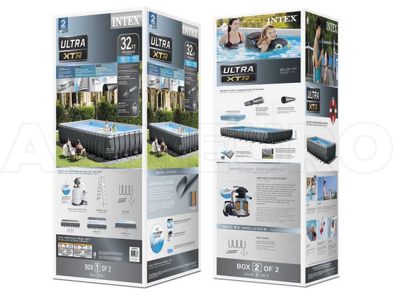 Intex Ultra XTR Frame 26334NP - &Oslash;610x122 cm - Round Pool