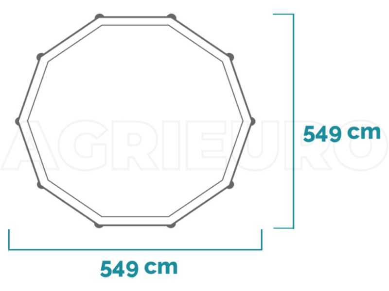 Intex Ultra XTR Frame 26330NP - &Oslash;549x132 cm - Round Pool