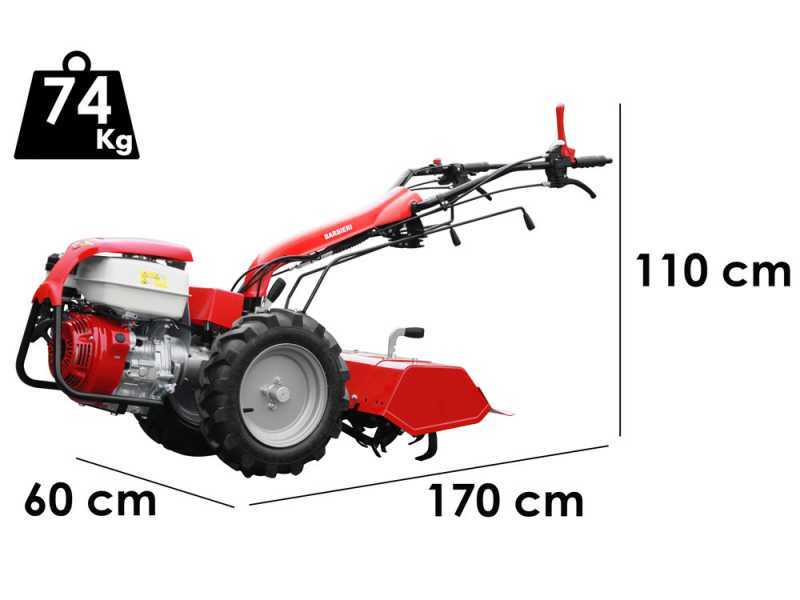Barbieri Flex 3+2 - Petrol Two-wheel Tractor - Honda GX270 - 8.4HP