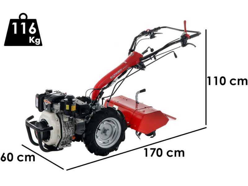 Barbieri Flex 3+2 - Diesel Two-wheel Tractor - Karma KM178F - 6HP