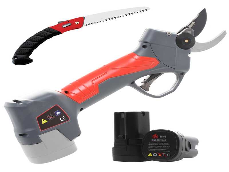 450W Cordless Electric Pruning Shears Handheld Garden Branch Shears Tools