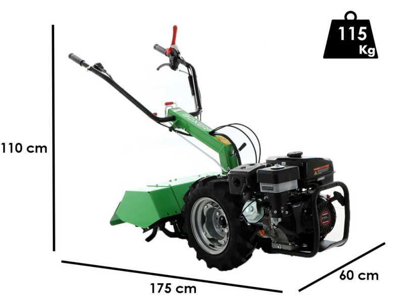 Lampacrescia MGM Boxer - Petrol Two-Wheel Tractor - Loncin G270F - 10HP