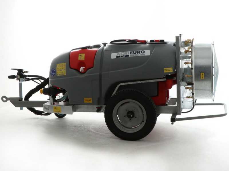 Gray T Car 800/70 - Trailed Tractor-Mounted Mist Blower for Spraying - 800L Capacity - AR1064 pump