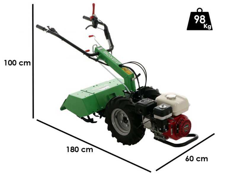 Lampacrescia MGM Boxer Light - Petrol Two-wheel Tractor - Honda GX200 - 7HP