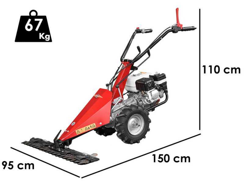 Barbieri C/60 - Multifunctional motor mower - Honda GX160