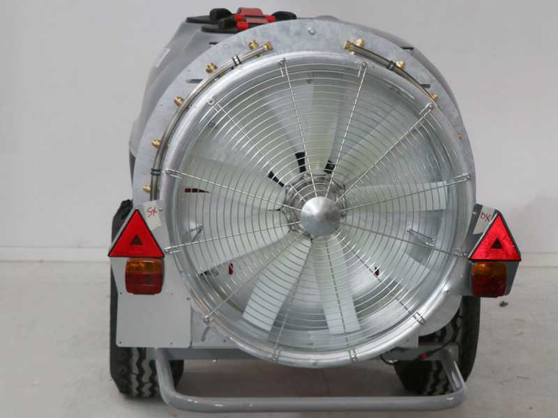 Gray T Car 1000/80 - 1000L Capacity - Trailed Tractor-Mounted Mist Blower for Spraying - AR1064 pump