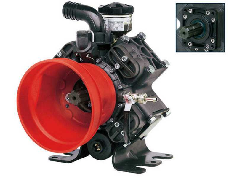 Gray T Car 1000/80 - 1000L Capacity - Trailed Tractor-Mounted Mist Blower for Spraying - AR1064 pump