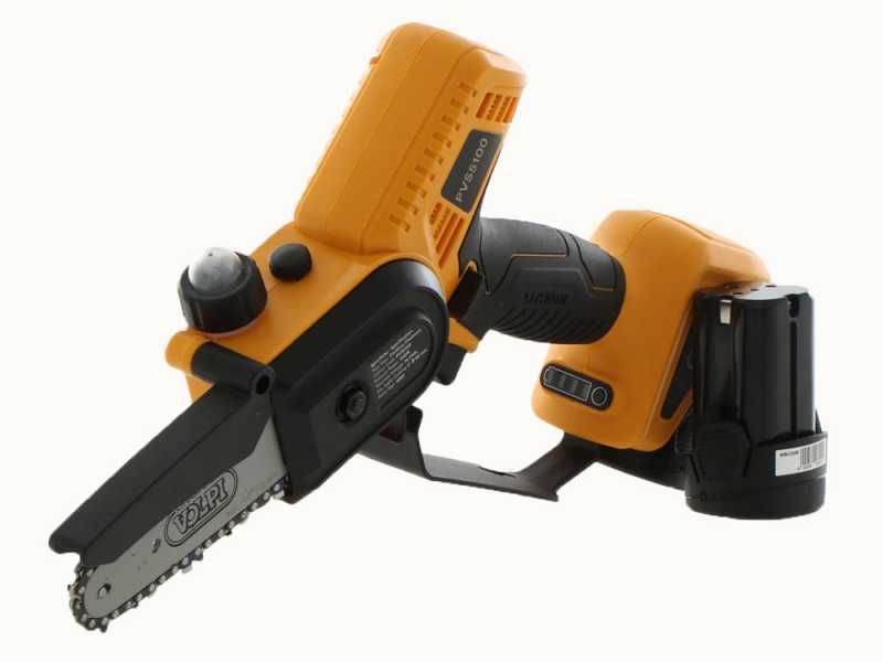 Volpi Predator PVS5100 Battery Powered Pruner -2x 14.4 V 2.5Ah Batteries