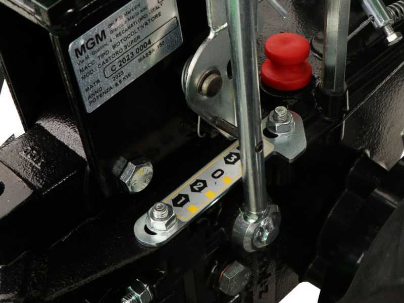 Lampacrescia MGM Castoro Super - Diesel Two-wheel Tractor - Loncin D404F - 11HP