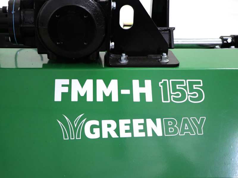 Greenbay FMM-H 155 - Tractor-mounted flail mower - Medium series - Hydraulic shift
